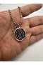 O Letter Antique Unisex Necklace – Personal, Elegant, and Original Design - 2