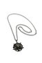 Witcher Wolf 3D Red Eye Detailed Black Necklace - 2