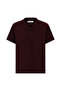 Slim Fit Slim Cut Cotton Polo Collar T-Shirt - 2