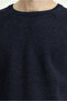 Crew Neck Regular Fit Wool Knitwear Sweater - 7