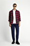 Long Sleeve Oversized Extra Comfortable Cut Plaid Cotton Shacket Lumberjack Shirt - 3