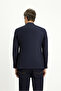 7 Drop Slim Fit Patterned Double-Breasted Jacket - 6