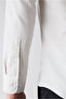 Long Sleeve Slim Fit Striped Classic Collar Cotton Easy-Iron Shirt - 5