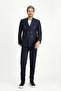7 Drop Slim Fit Patterned Double-Breasted Jacket - 3
