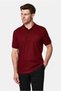 Regular Fit Polo Collar Embroidered 100% Mercerized Cotton T-Shirt - 2