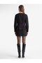 Slim Fit Buttoned Long Sleeve V-Neck Poplin Shirt - 3