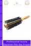 # Hairbrush Heat Resistant Fireproof Professional Wooden Handle Volumizing Hairdresser Type Blow Drying Hair Brush - 2