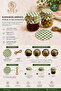 Green Gingham Jar Lid Decoration Set 20 Pieces – 10 Fabrics 10 Jute Twine