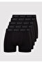 5-Piece Black Basic Boxers 0911238 -900