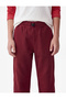 Basic Oversize Jogger School Sweatpants with Elastic Waist and Pockets - 3