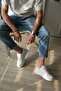 Kb-n2 kuback white leather men's casual shoes - 3