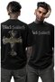 Unisex Black Sabbath Cross Purposes Back Print T-Shirt, Oversize Rock Band Themed T-Shirt