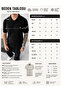 Men's Buttoned Embossed Textured Polo Collar Knitted Shirt - 3