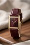 Tank Unisex Quadrangle Case Wristwatch