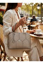 Mother / Women's / Shoulder Bag / 2 Compartments / Back Zipper Pocket / Long Strap / Handbag - 3