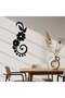 منحوتة أكريليك - ورود - AC-312026007-مقاس 105x45 - أسود