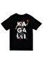 Kuroko No Basket - Taiga Kagami - Anime Printed Unisex 100% Cotton Black T-Shirt