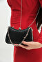 Black Laser Women's Evening Dress Wedding Bag - 3