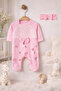 100% Cotton Premium 2-Piece Baby Romper Set (Romper + Bandana) - 3