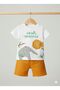 Baby Boy Safari Animal Patterned Shorts Set