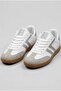Women's Daily Lace-Up Sneaker with Stripe Detail - 5