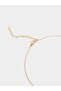 Gold Knot and Pearl Pendant Necklace - 3