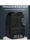9797S 25L Laptop Backpack, Water-Resistant Oxford Travel Backpack with USB Port, Multiple Compartments, Carry-On Size, Grey - 6