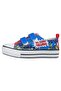 Unisex Kids' Vegan Velcro Blue Sneakers - Warner Bros Dc Villains Design - 3