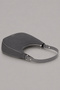 Aura Gray - Anthracite Tone Half Moon Shoulder Bag 242 - 5