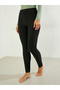 Pack of 3 - Solid Full Sleeve Front Zip Swimsuit, Contrast Edge Wrap Skirt and Leggings Burkini Set - 5