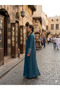 Two-Piece Dress with Arabic Pattern - 3