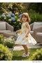 100% Cotton, Sweat-Free, Patterned Girls' Summer Dress - 3