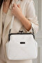White Women's Stylish Design Strap Hand and Shoulder Bag Modern Style Suitable for Daily and Special Use - 5