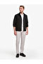 Black Stand Collar Seasonal Coat 50321677-Vr046 - 4
