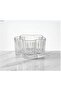 Set of 6 Flower Patterned Glass Bowls, Breakfast, Dessert, Snack, and Presentation Bowls - 6