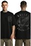 Unisex Bullet for My Valentine Eagle Back Print T-Shirt, Oversized Rock Band Themed T-Shirt