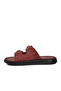 Claret Red Women's Flat Slippers - 4