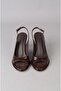 Select s61 heel women's shoe (heel height: 9 cm) coffee croco - 3