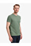 Khaki Slim Fit 100% Cotton Crew Neck Basic T-Shirt 50325307-Vr027 - 3