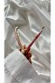 Patterned Banana Buckle 11 cm Women's Hair Accessory - 7