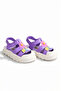 (Kids) Non-Slip Sole Children's Sandals Purple - 2