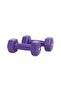 Vinyl Matte Finish Dumbbell Set 2 x 4kg