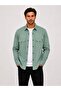 Reeport Long Sleeve Plus Size Men's Denim Shirt - 7644 - 2