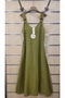 Italian Strappy Linen Dress