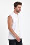 Zero Sleeve Bohemian T-Shirt Marble Collar Ethnic Patterned - 3