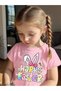 Happy Easter Printed Crew Neck 100% Cotton Short Sleeve Kids and Teenagers T-Shirt
