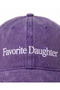 ''Favorite Daughter'' Embroidered Washed Hat /''Gözde/Loved Daughter'' Embroidered Washed Baseball Cap - 3