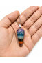 Natural Stone Chakra Necklace Colorful Layered Energy Necklace Gift - 2