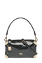Accessory Detailed Shoulder and Hand Bag Black Bag 0058