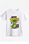 Boys' Dinosaur Print Crew Neck Short Sleeve T-Shirt